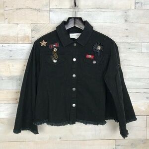 Anthropologie Guest Editor Military Jacket Small